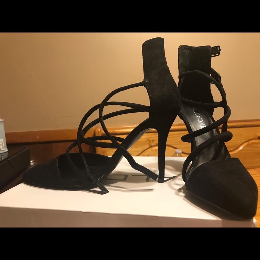 Strappy Aldo heel